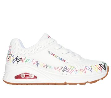 Skechers JGoldcrown: Uno – Love All Around – Wit / Multi (177917-WMLT)