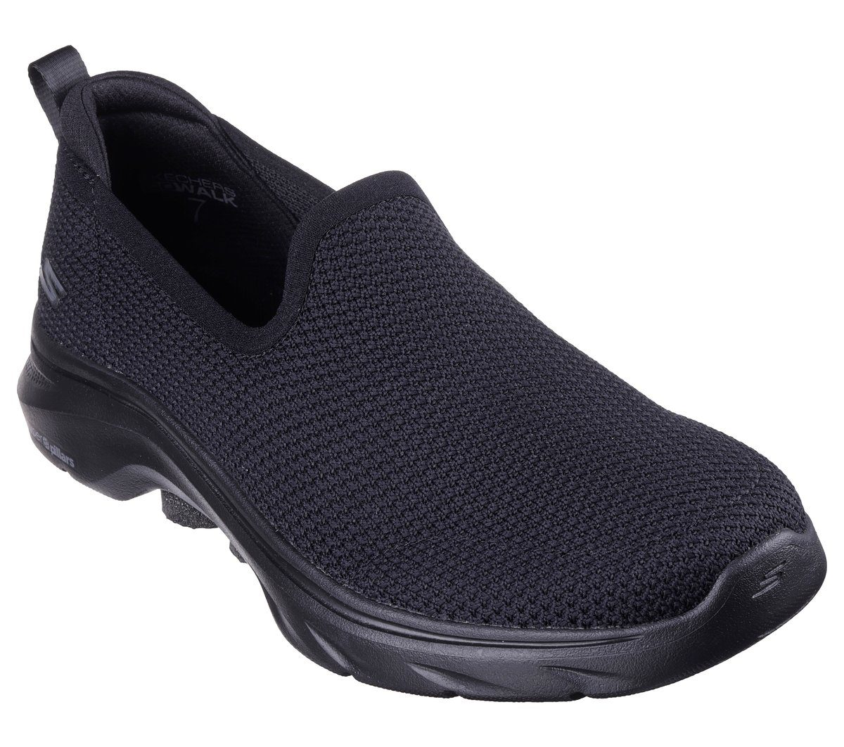 Skechers GO WALK 7 – Ivy – Zwart (125218-BBK)