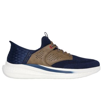 Skechers Skechers Slip-ins Relaxed Fit: Slade – Caster – Marine / Bruinen (210889-NVTN)