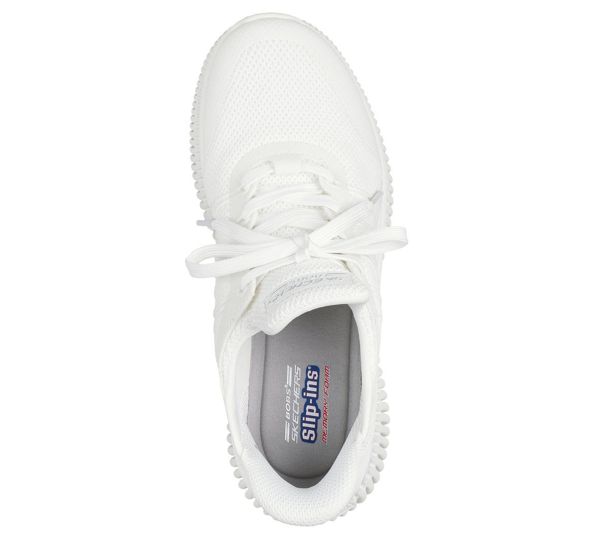 Skechers Skechers Slip-ins: BOBS Geo Lite – Divine Pace – Wit (117413-WHT)