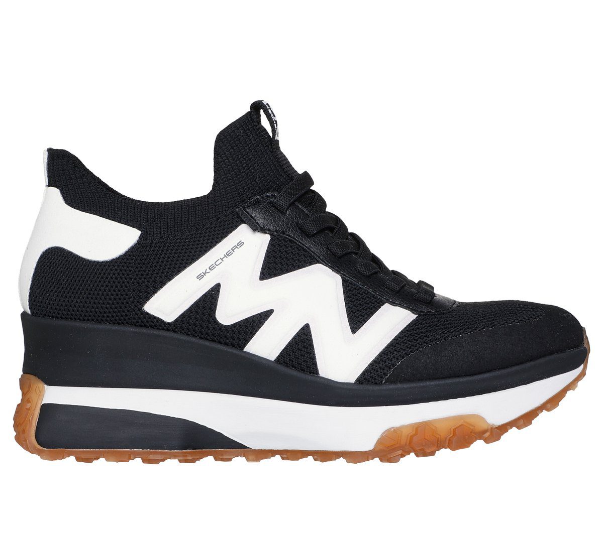 Skechers Mark Nason: Upper Cut Neo Wedge – Juni – Zwart (177741-BLK)