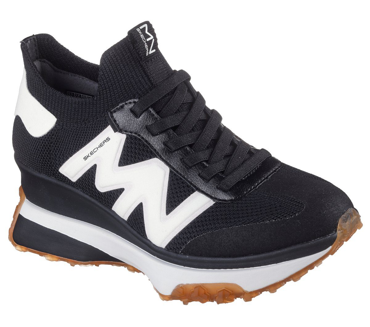 Skechers Mark Nason: Upper Cut Neo Wedge – Juni – Zwart (177741-BLK)