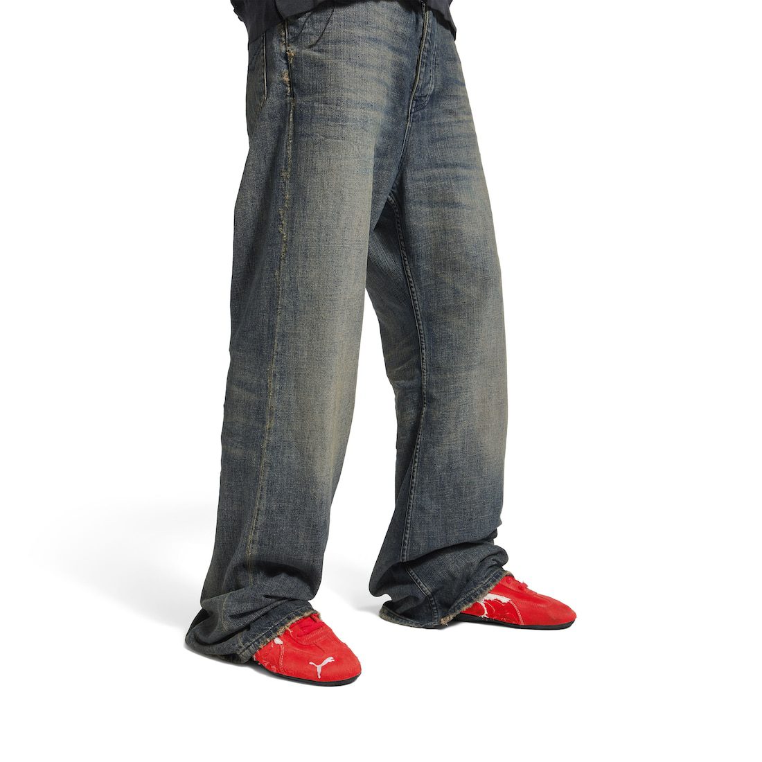 Balenciaga Speedcat Suede Balenciaga In Red / White / Black Red / White / Black (847146WSDSD6910)