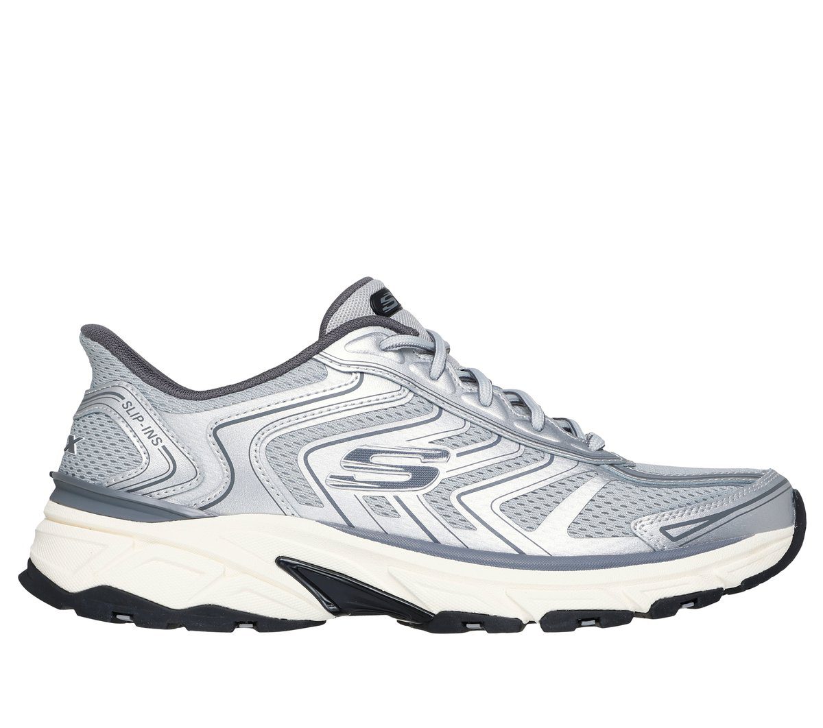 Skechers Skechers Slip-ins: Stamina Sport – Zilver / Grijs (233150-SLGY)