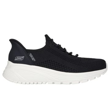 Skechers Skechers Slip-ins: BOBS Sport Sparrow 2.0 – Lucky Run – Zwart (117620-BLK)