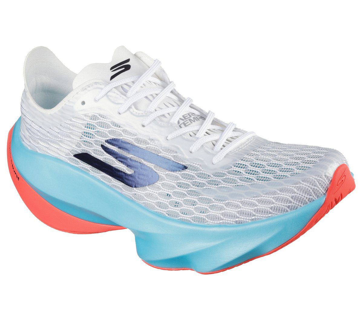 Skechers Skechers Aero Tempo – Wit / Turkoois (172091-WTQ)
