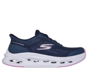 Skechers Skechers Slip-ins: Max Cushioning Glide-Step – Hartford – Marine / Purper (129403-NVPR)