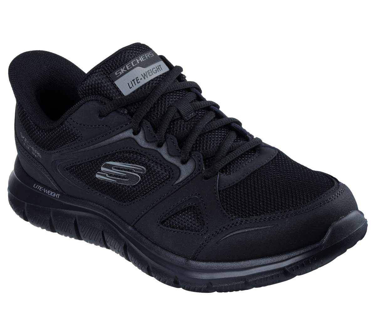 Skechers Skechers Slip-ins: Track – Ezral – Zwart (233039-BBK)