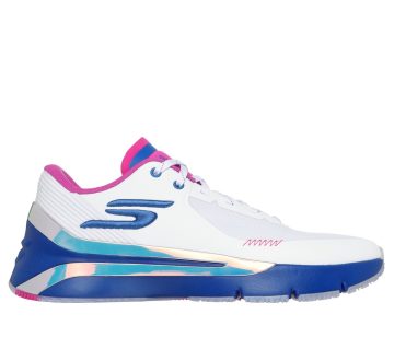Skechers SKX Full-Court Press – Wit / Lavendel / Blauw (253035-WLVB)