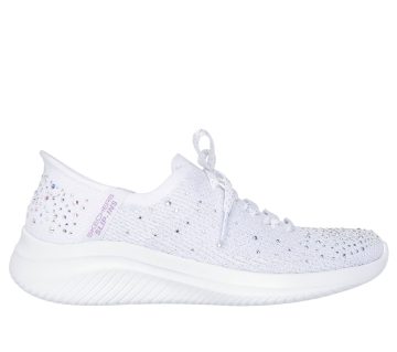 Skechers Skechers Slip-ins: Ultra Flex 3.0 – Twilight Sparkle – Wit (150443-WHT)