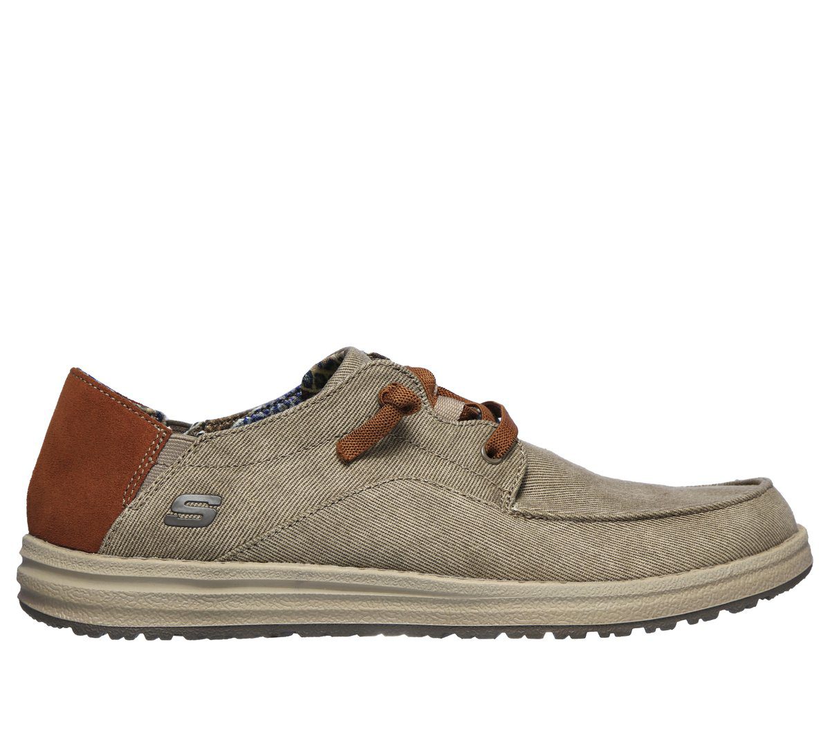 Skechers Relaxed Fit: Melson – Planon – Taupe (210116-TPE)