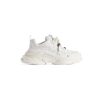 Balenciaga Women’s Triple S Sporty Sneaker With Charms In White White (803243W3SSL9000)