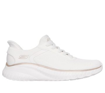 Skechers Skechers Slip-ins: BOBS Sport Squad Chaos – Wit / Goud (117497-WTGD)