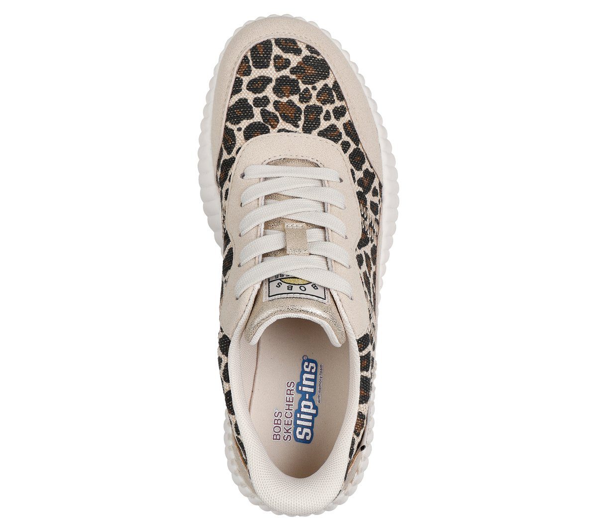 Skechers Skechers Slip-ins: BOBS Vista – Garden Stroll – Luipaard (114862-LPD)