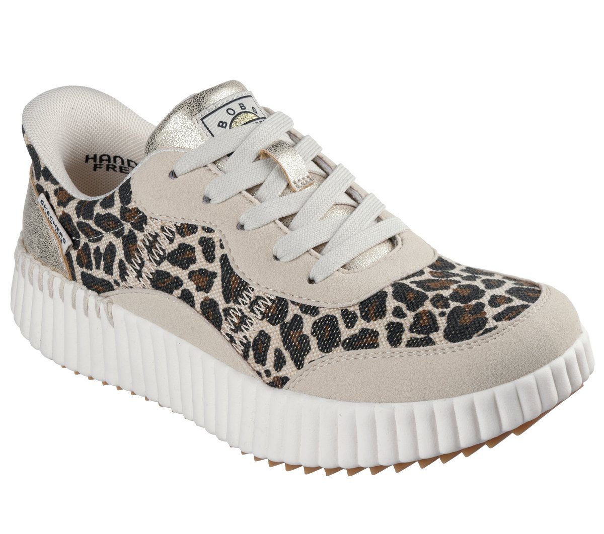 Skechers Skechers Slip-ins: BOBS Vista – Garden Stroll – Luipaard (114862-LPD)