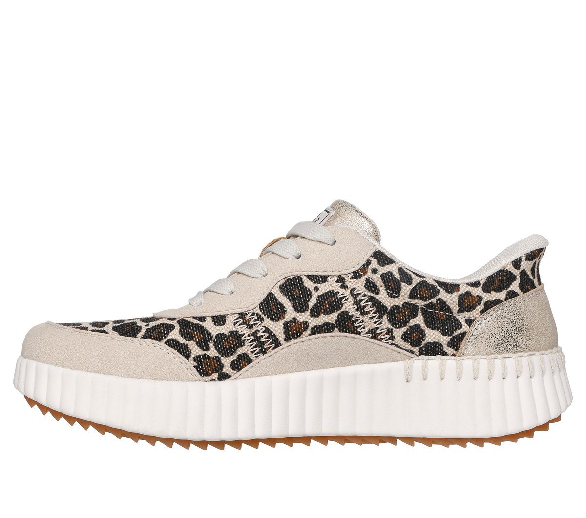 Skechers Skechers Slip-ins: BOBS Vista – Garden Stroll – Luipaard (114862-LPD)