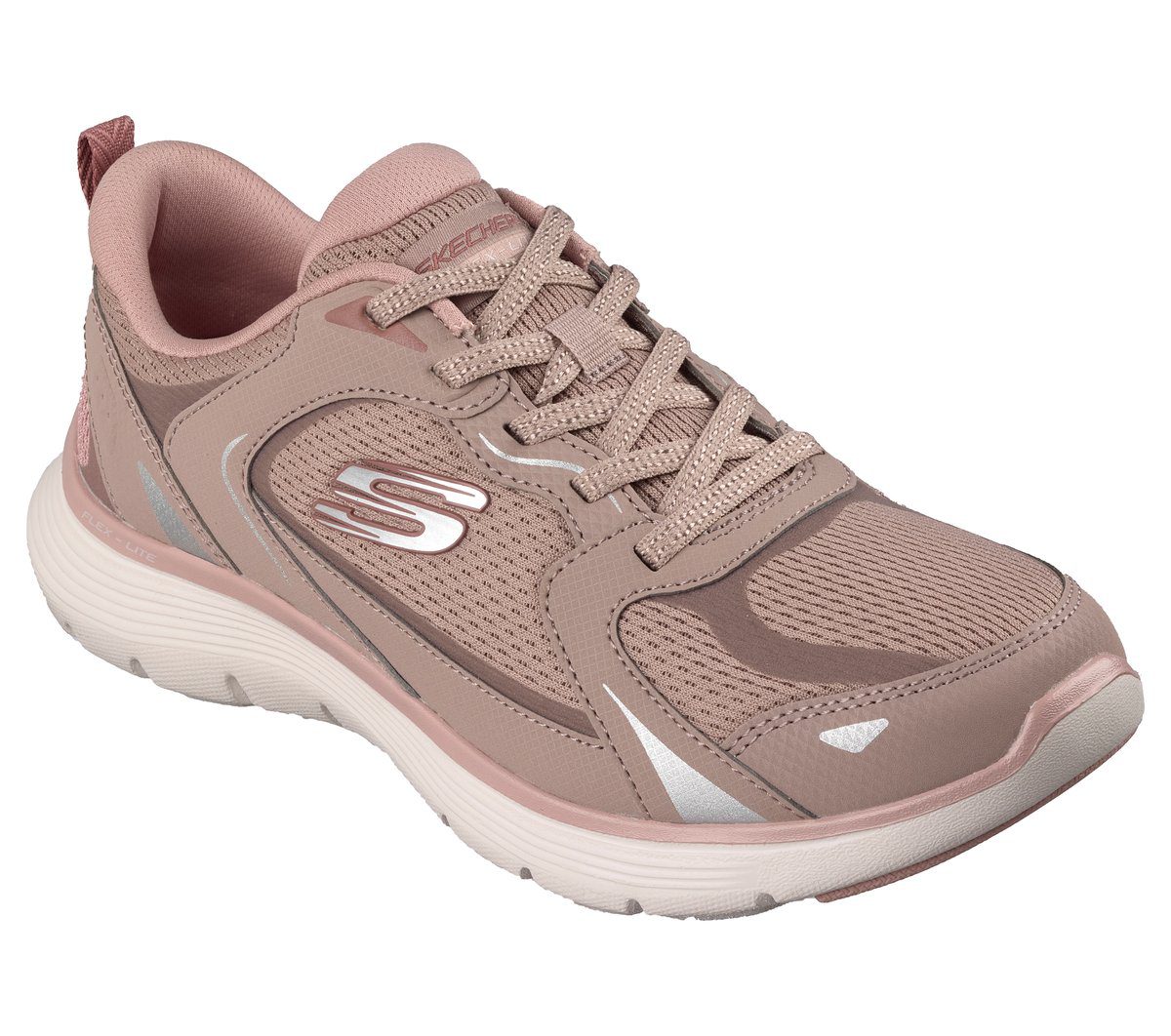 Skechers Flex Appeal 5.0 – Retro Rush – Donker Roos (150219-DKRS)