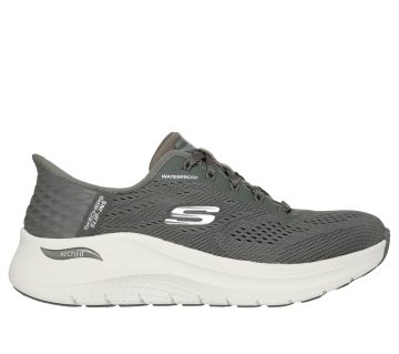 Skechers Skechers Slip-ins Waterproof: Arch Fit 2.0 – Morning Mist – Olijf (150337-OLV)