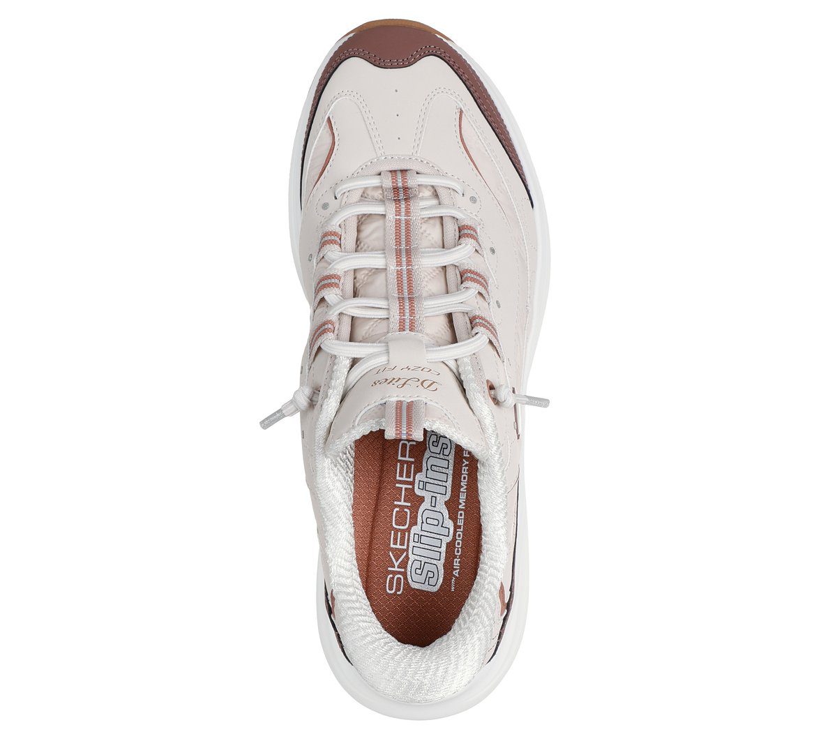 Skechers Skechers Slip-ins: Contour Foam – Cozy Fit Sweet Nostalgia – Natuurlijk / Bruin (150412-NTBR)