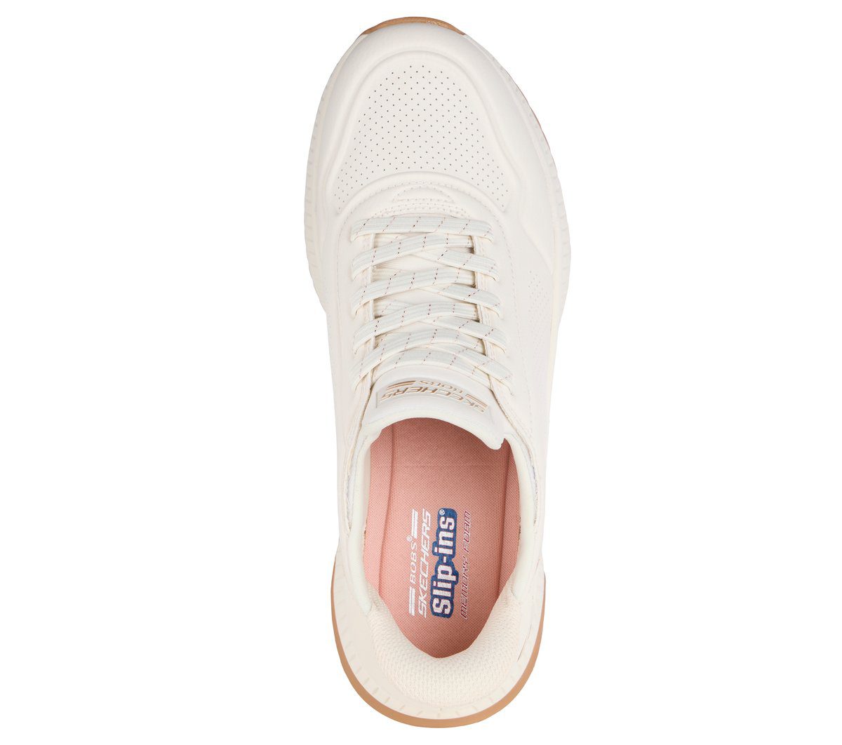 Skechers Skechers Slip-ins: BOBS Squad 4 – Key Look – Wit (117740-WHT)