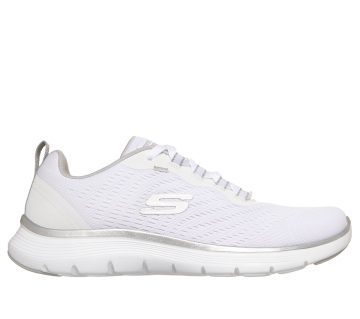 Skechers Flex Appeal 5.0 – New Path – Wit / Zilver (150201-WSL)