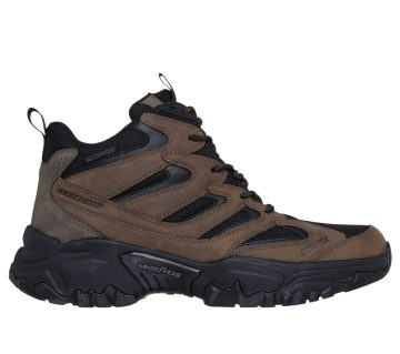 Skechers Waterproof Relaxed Fit: Terraform – Emmett – Donker Taupe (205630-DKTP)