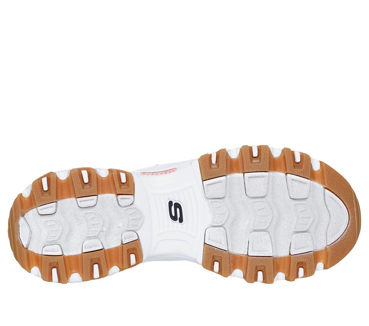 Skechers D’Lites – Spring Bloom – Zwart / Wit (150553-BKW)