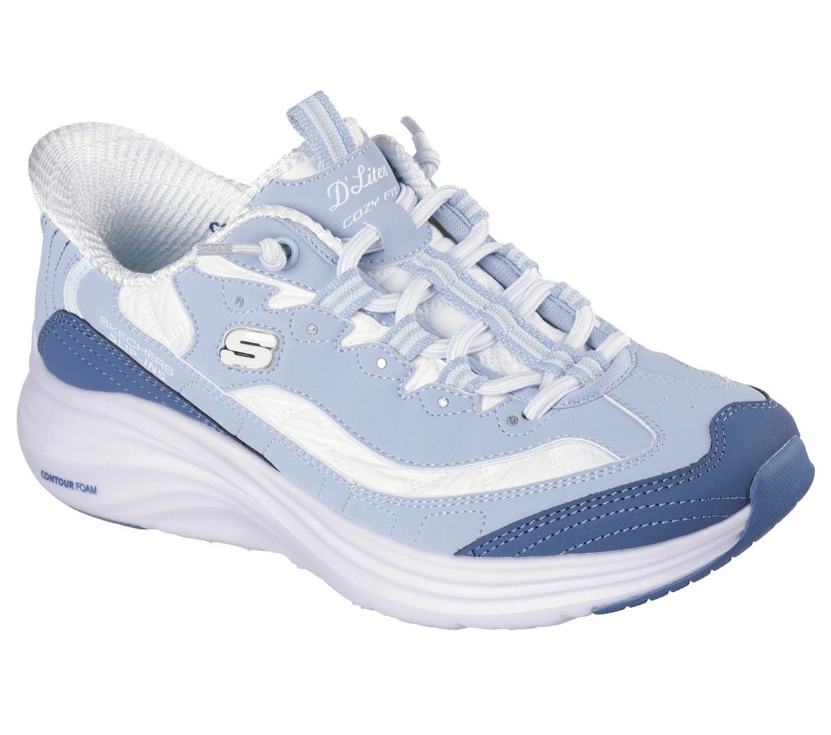 Ltbl Color Skechers Skechers Slip-ins: Contour Foam - Cozy Fit Sweet Nostalgia ...
