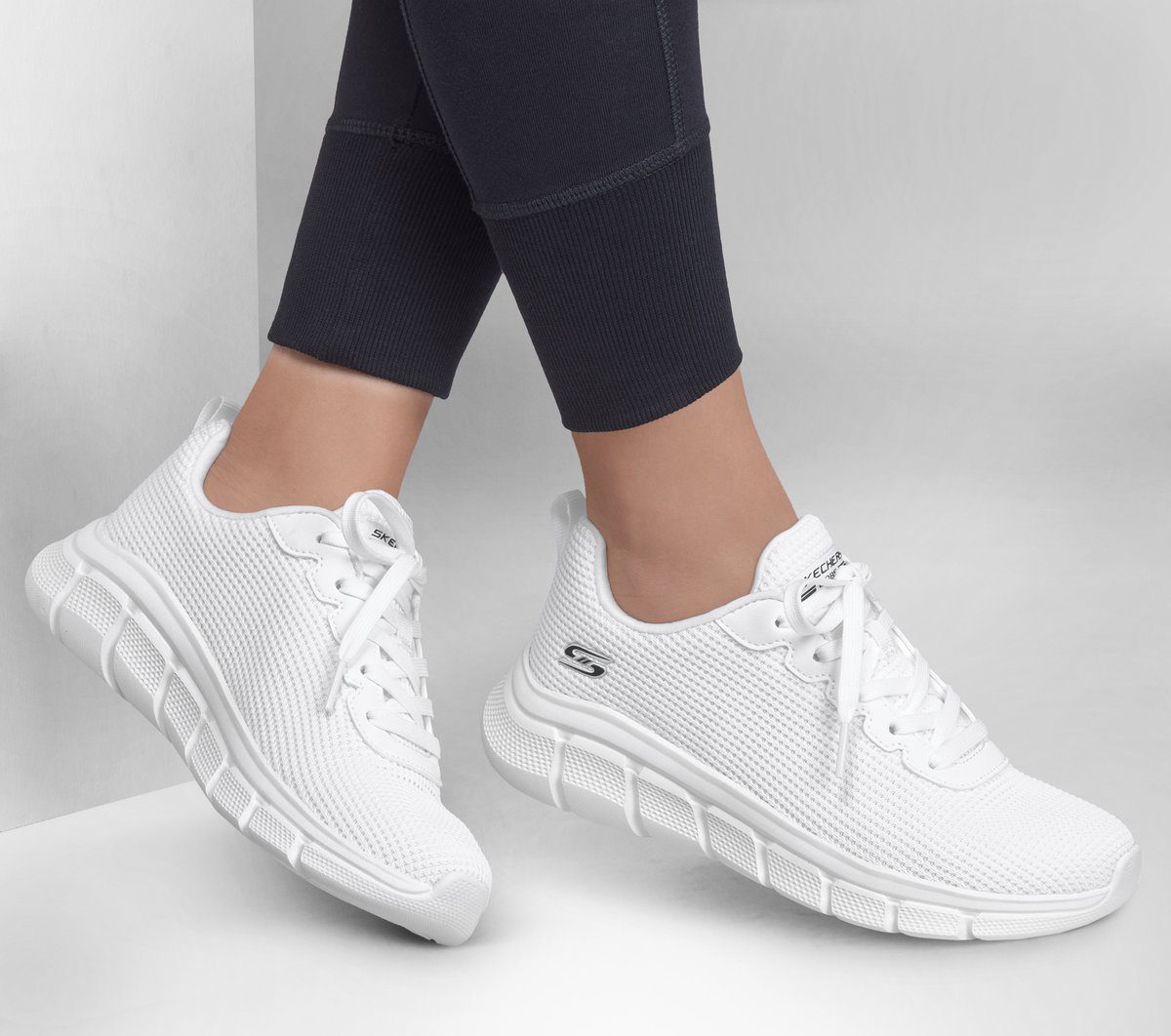 Skechers Skechers BOBS Sport B Flex – Visionary Essence – Wit (117346-W)