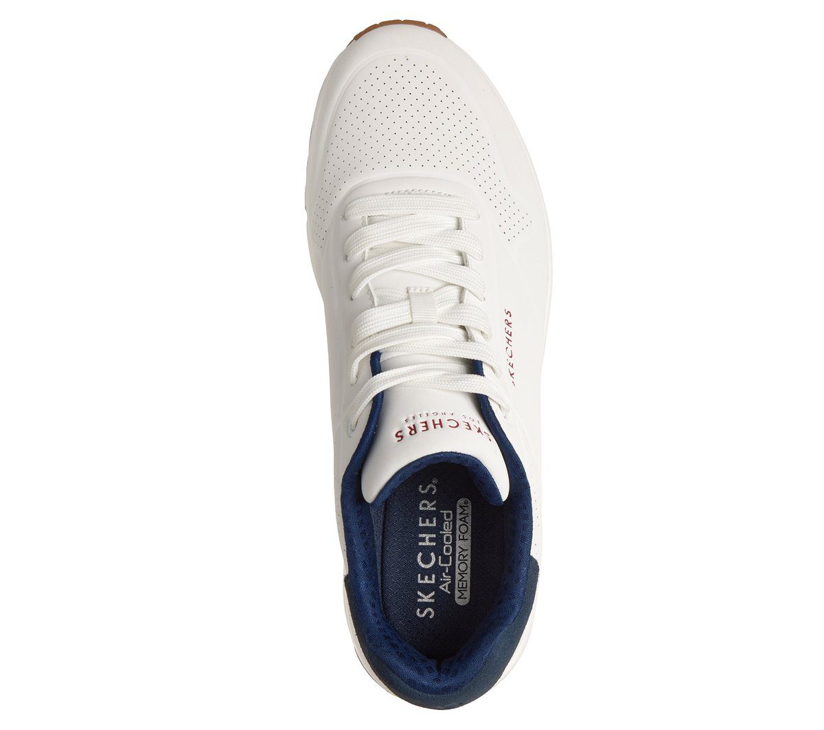 Skechers UNO – Suited On Air – Wit / Marine (183004-WNVR)