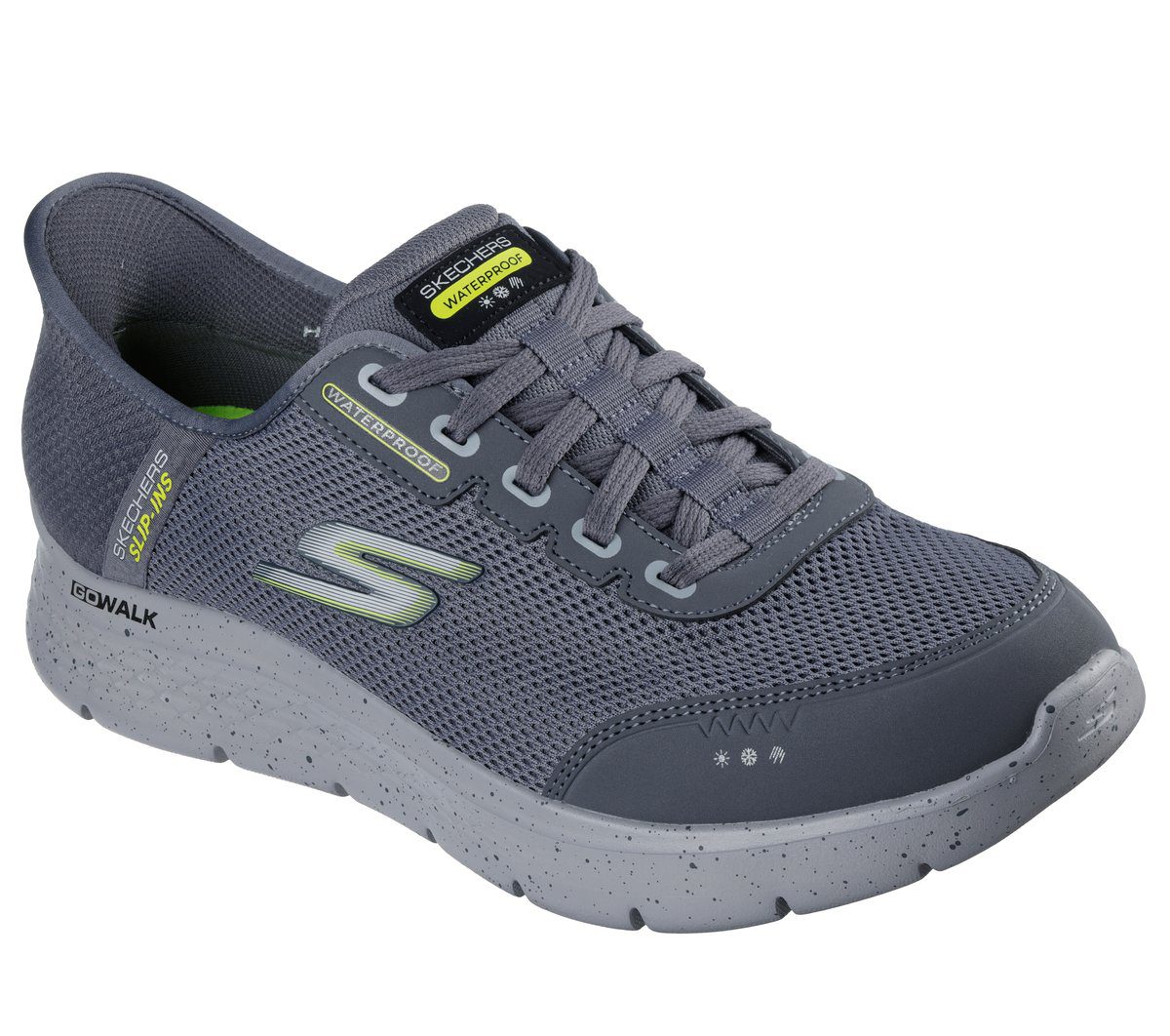 Skechers Skechers Slip-ins Waterproof: GO WALK Flex – 100% Waterproof – Grijs (216330-CHAR)