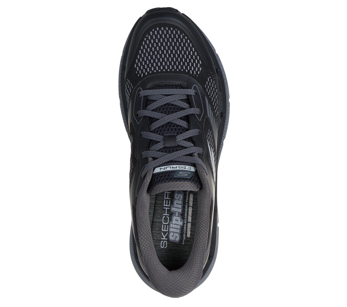 Skechers Skechers Slip-ins: Max Cushioning Premier 2.0 – Leigh – Zwart / Houtskool (220774-BKCC)