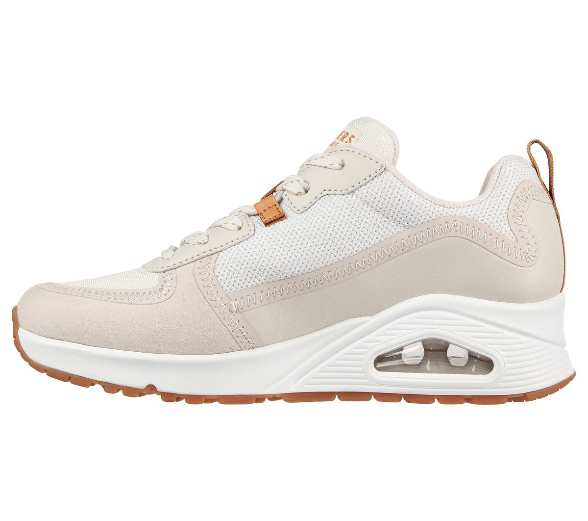 Skechers UNO – Layover – Gebroken Wit (155356-OFWT)