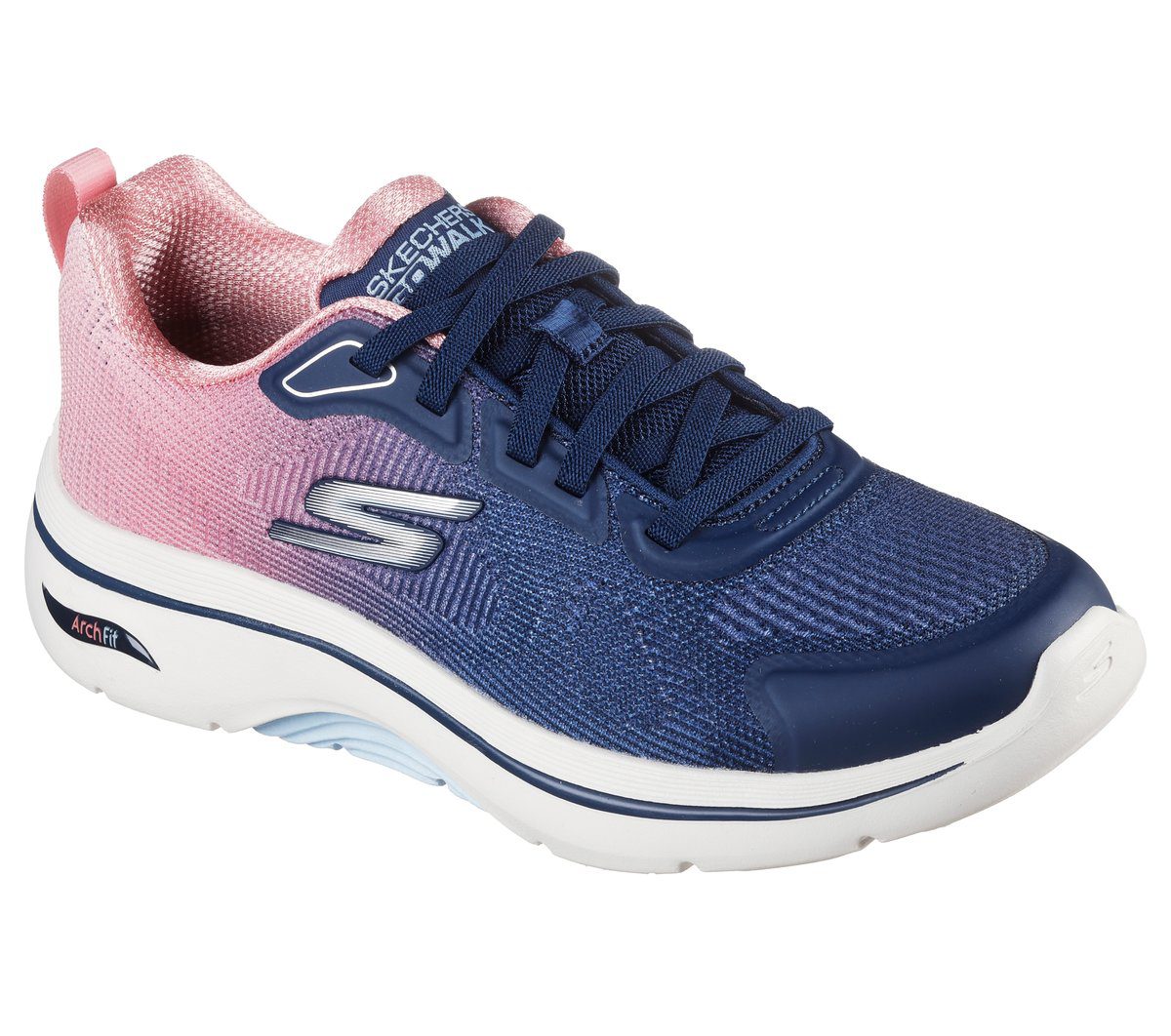 Skechers GO WALK Arch Fit 2.0 – Meredith – Marine / Roze (125333-NVPK)