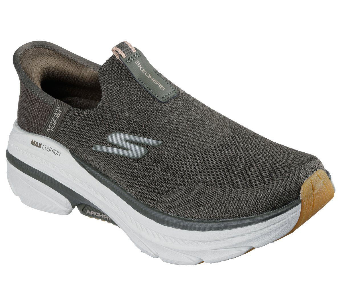 Skechers Skechers Slip-ins: Max Cushioning Arch Fit 2.0 – Cambridge – Olijf (128945-OLV)