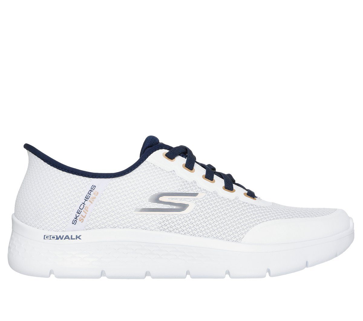 Skechers Skechers Slip-ins: GO WALK Flex – Netro – Wit / Marine (216332-WNV)