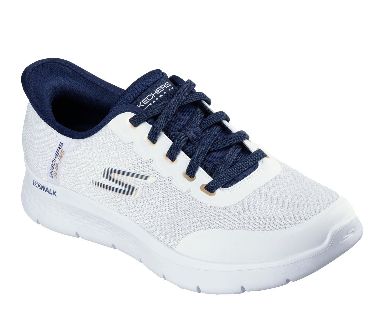 Skechers Skechers Slip-ins: GO WALK Flex – Netro – Wit / Marine (216332-WNV)