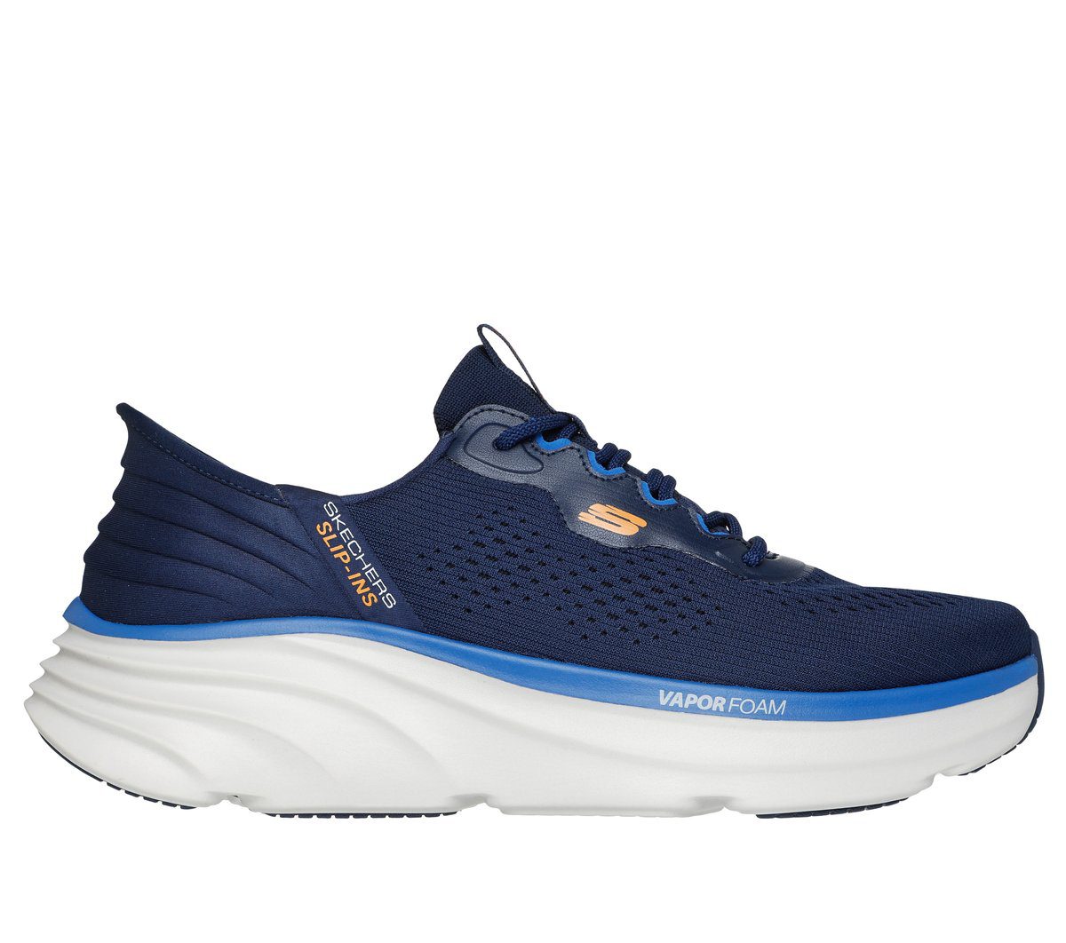 Skechers Skechers Slip-ins Relaxed Fit: D’Lux Vapor – Marine / Oranje (233060-NVOR)