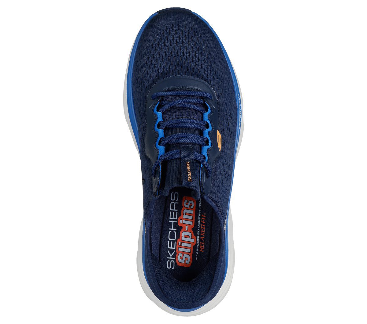 Skechers Skechers Slip-ins Relaxed Fit: D’Lux Vapor – Marine / Oranje (233060-NVOR)