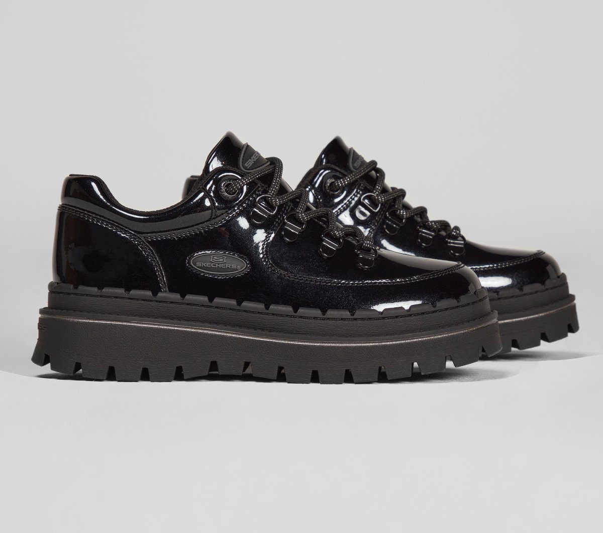 Skechers Jammers – Cool Block – Zwart Patent (167073-BPT)