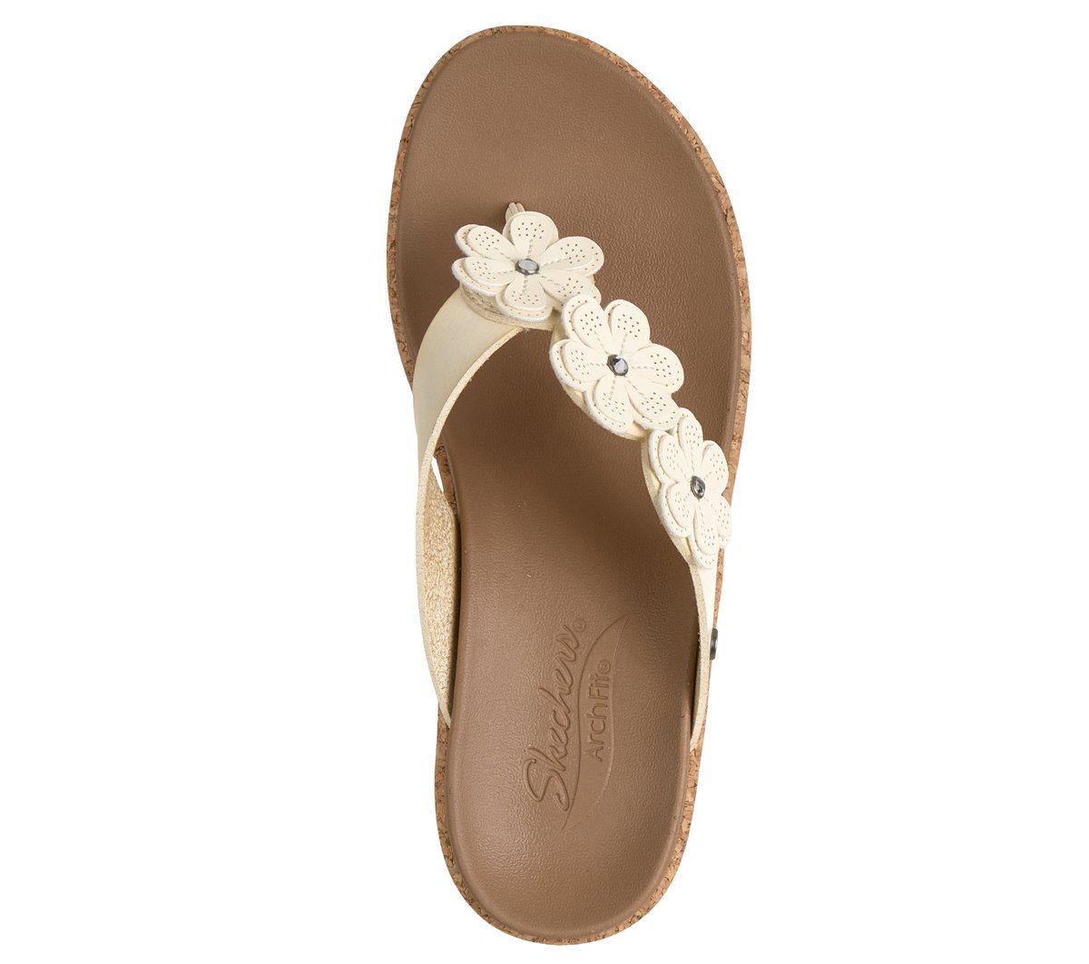 Skechers Arch Fit Beverlee – Rare Blossom – Gebroken Wit (119988-OFWT)