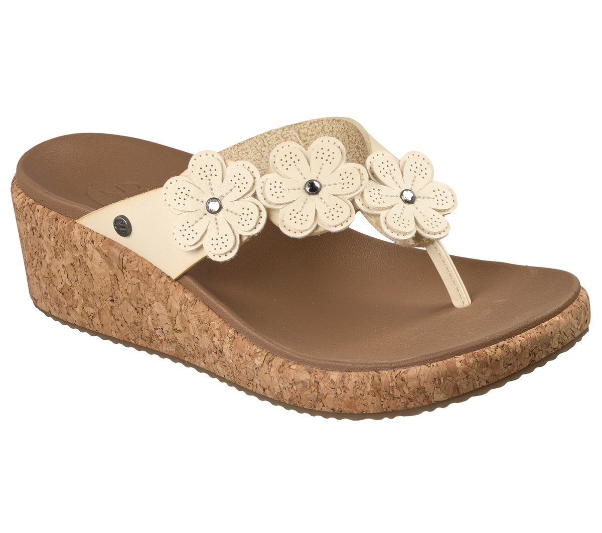 Skechers Arch Fit Beverlee – Rare Blossom – Gebroken Wit (119988-OFWT)