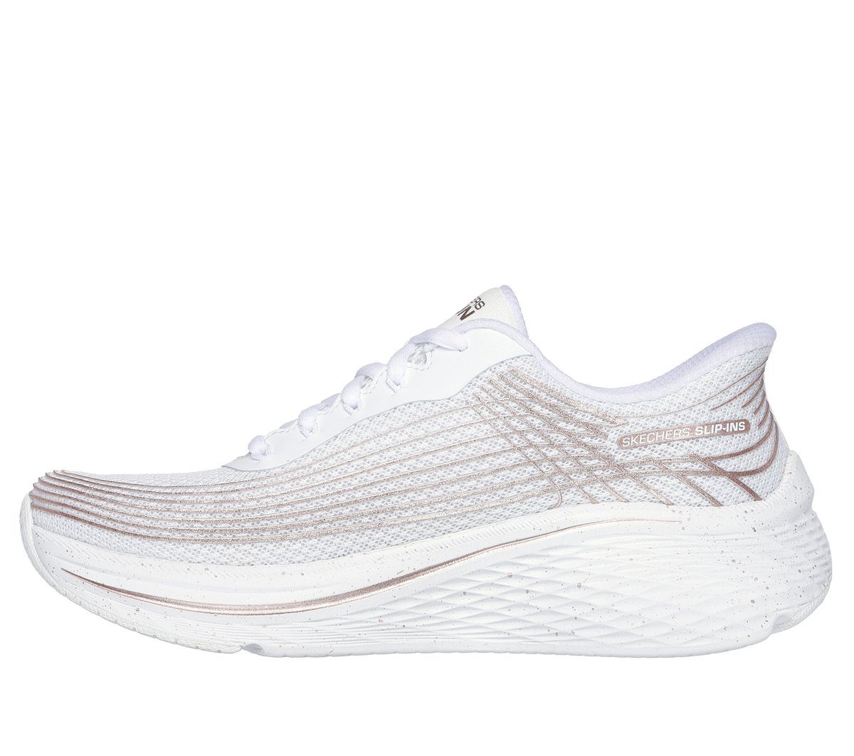 Skechers Skechers Slip-ins: Max Cushioning Elite 2.0 – Kaplan – Wit / Roos Goud (129646-WTRG)