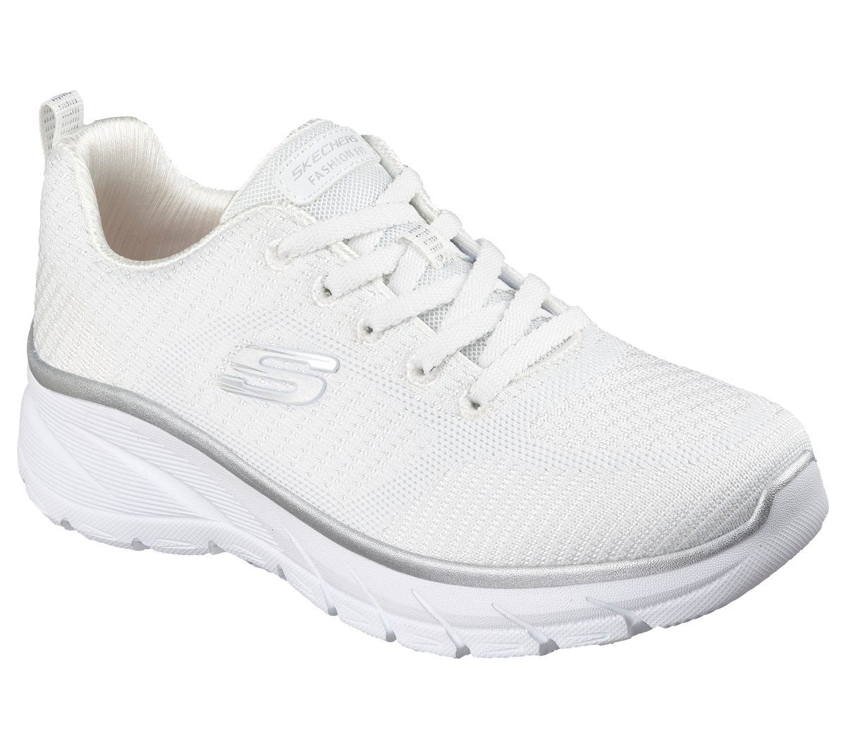 Skechers Fashion Fit 2.0 – Moonlight Glow – Wit / Zilver (150384-WSL)