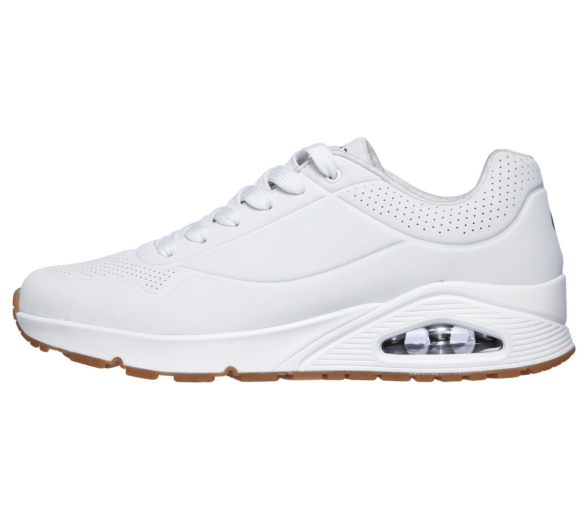 Skechers UNO – Stand On Air – Wit (52458-WHT)