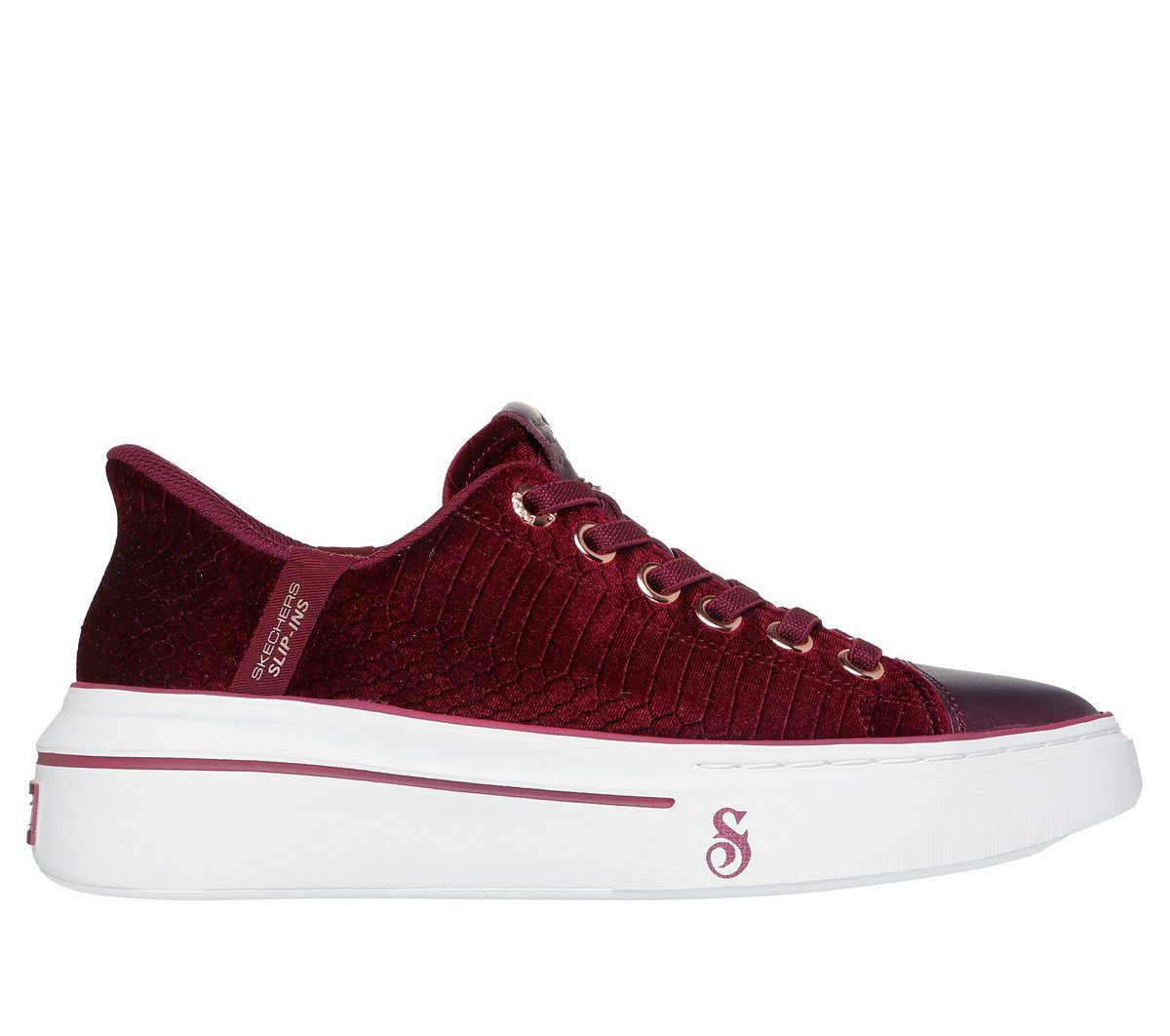 Skechers Skechers Slip-ins Snoop Dogg: Snoop One – Velvet Snoop – Bordeauxrood (186037-BURG)