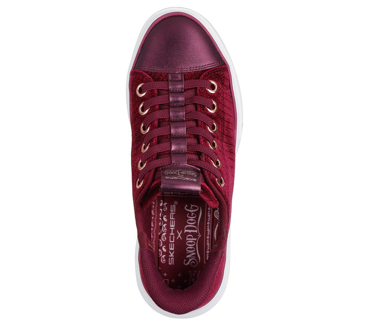 Skechers Skechers Slip-ins Snoop Dogg: Snoop One – Velvet Snoop – Bordeauxrood (186037-BURG)