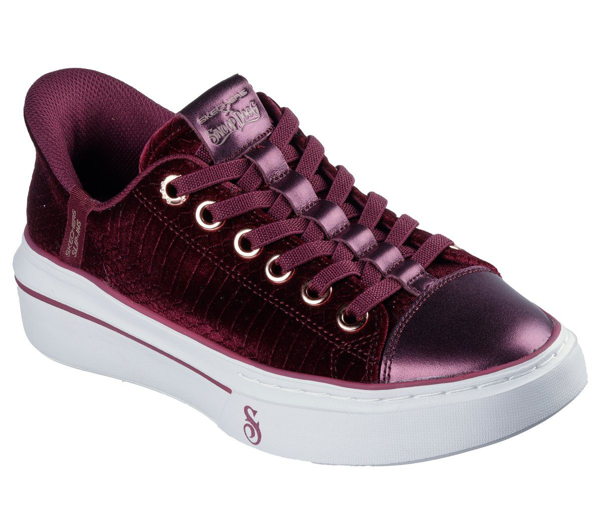 Skechers Skechers Slip-ins Snoop Dogg: Snoop One – Velvet Snoop – Bordeauxrood (186037-BURG)