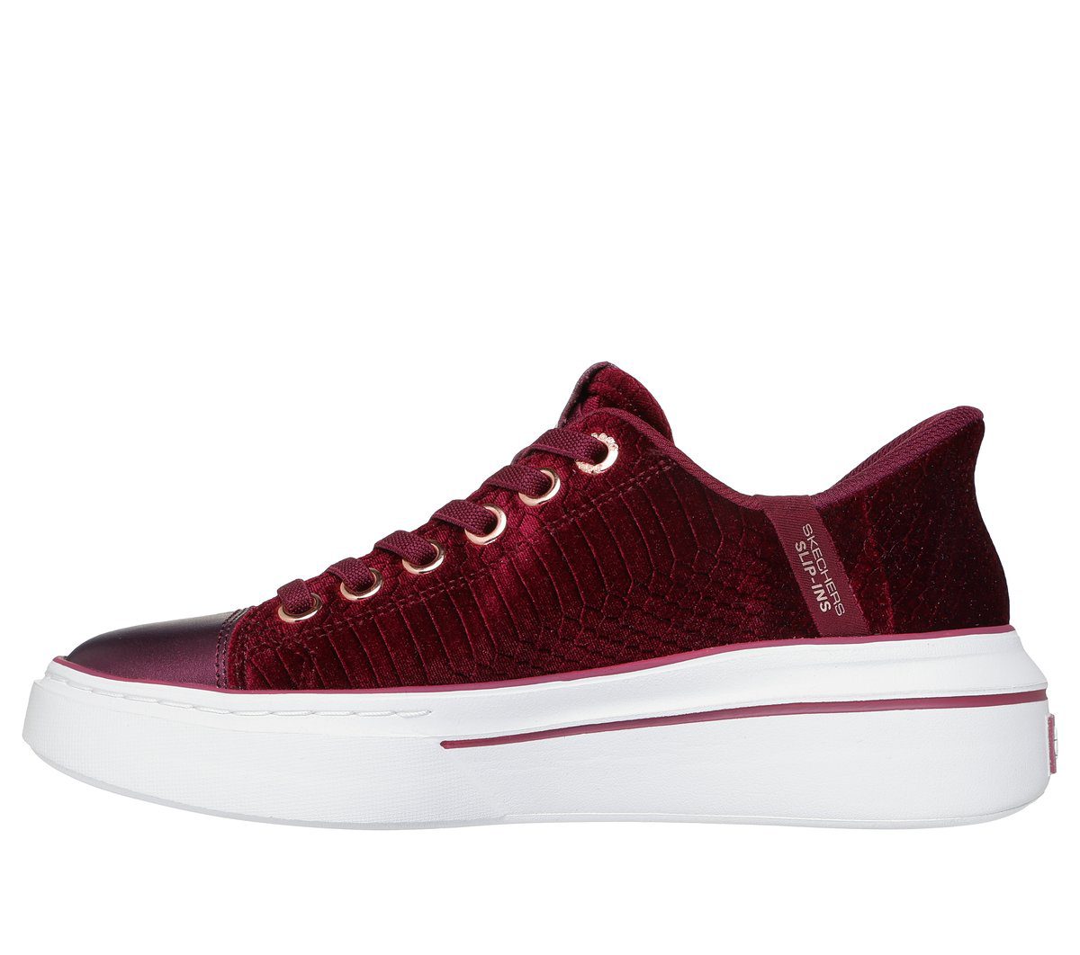 Skechers Skechers Slip-ins Snoop Dogg: Snoop One – Velvet Snoop – Bordeauxrood (186037-BURG)
