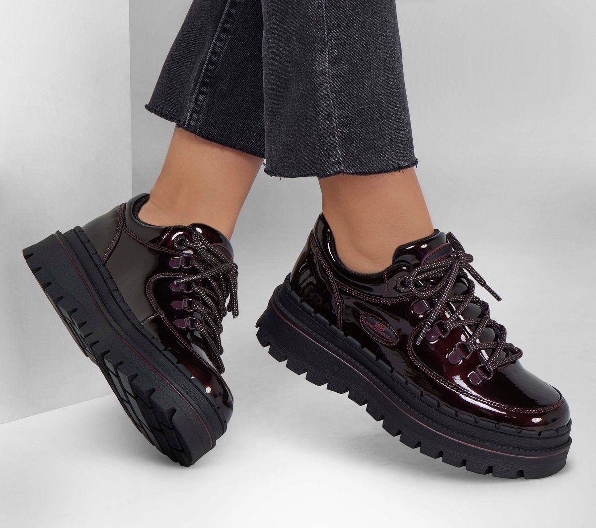 Skechers Jammers – Cool Block – Bordeauxrood (167073-BURG)